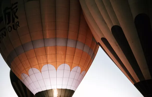 Balloons close up